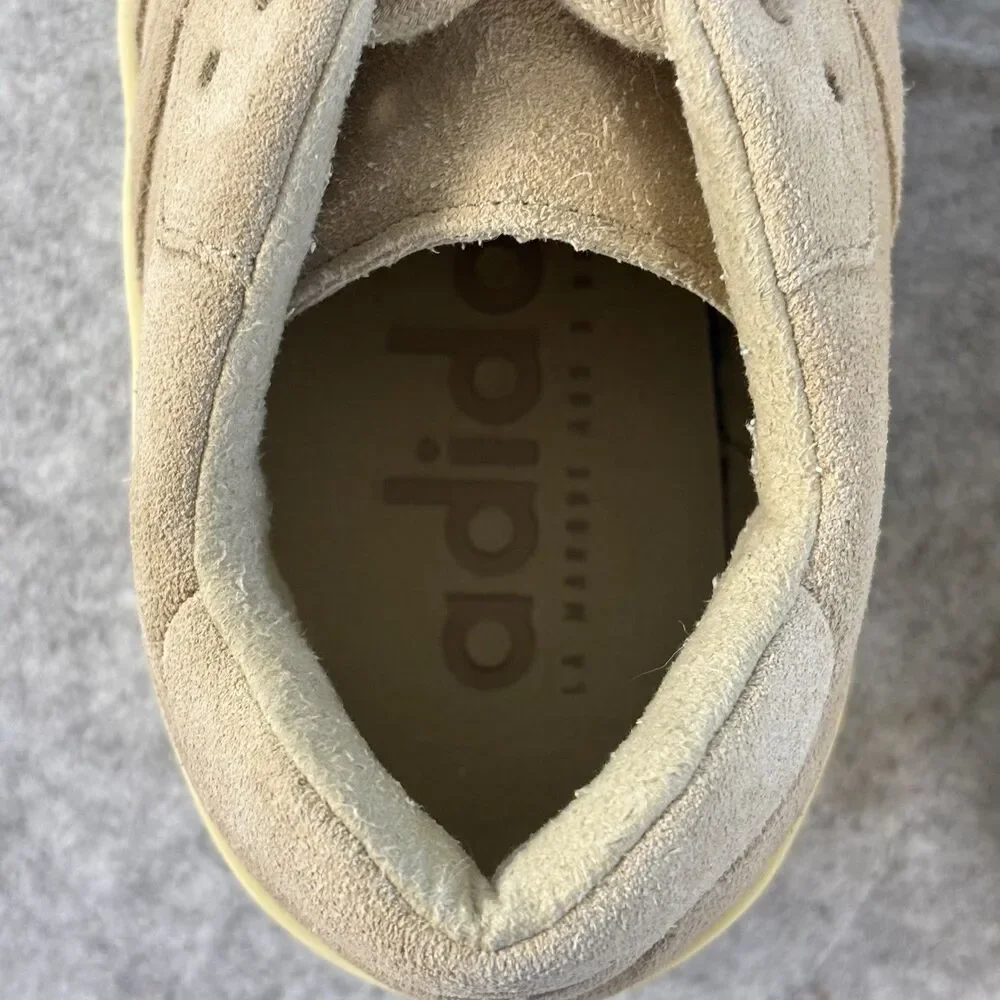 IE6213 - Mens 9.5 / Womens 10.5 - Adidas x Fear of God Athletics '86 Lo Clay EUC